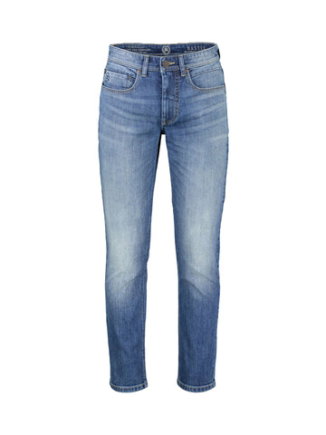 Lerros, Baxter 5-Pocket-Denim im Used-Look, RELAXED FIT, Comfort Stretch