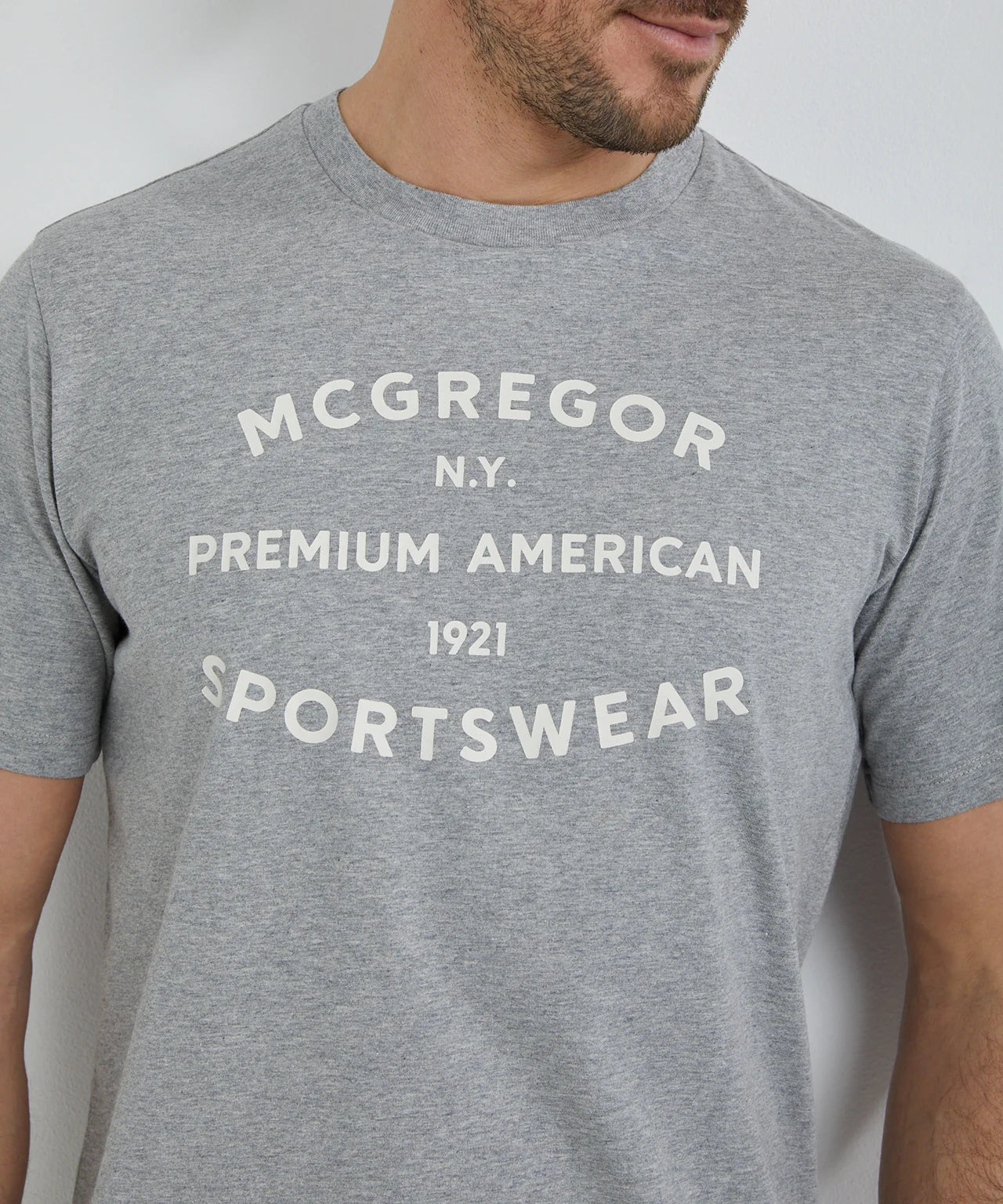 McGregor, Grey T-Shirt Premium