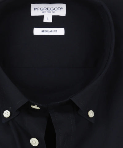 McGregor, Stretch Poplin Navy Shirt