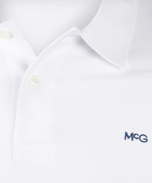 Mcgregor, Classic Regular Fit  White Polo