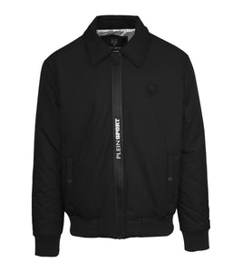 Plein Sport,tailored black solid jacket