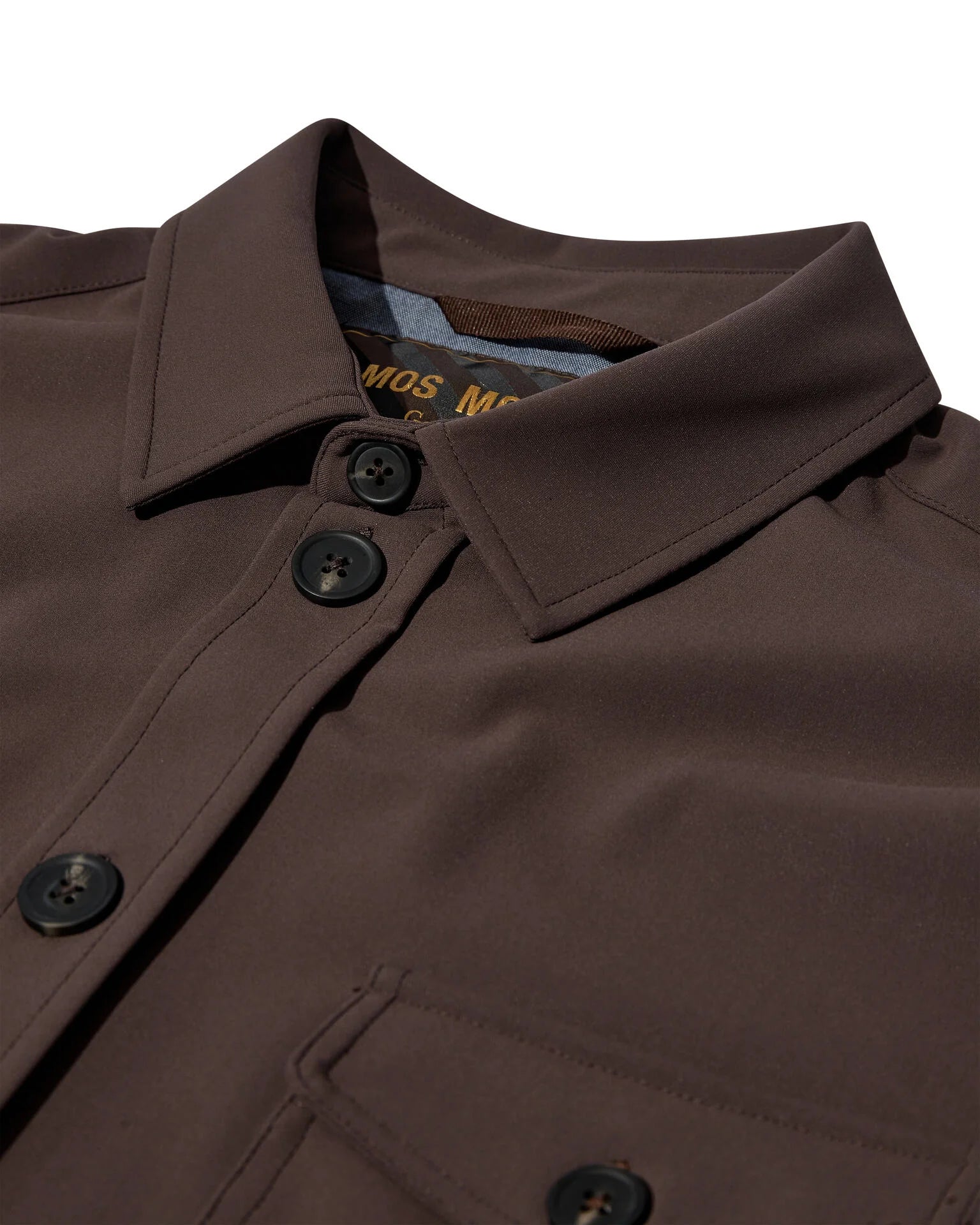 Mos Mosh, Brown Traver Overshirt