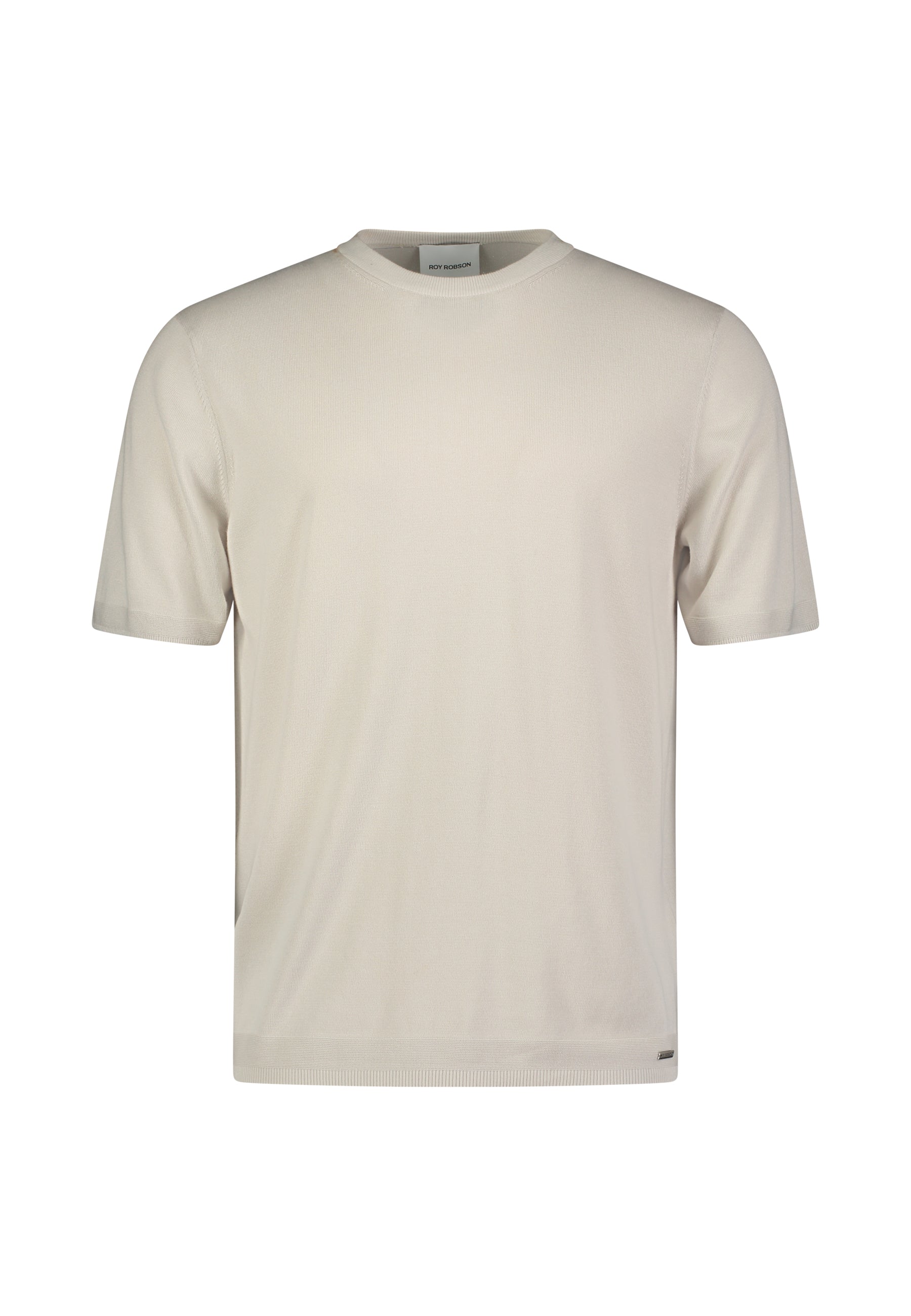 Roy Robson,T-shirt with ribbed cuffs