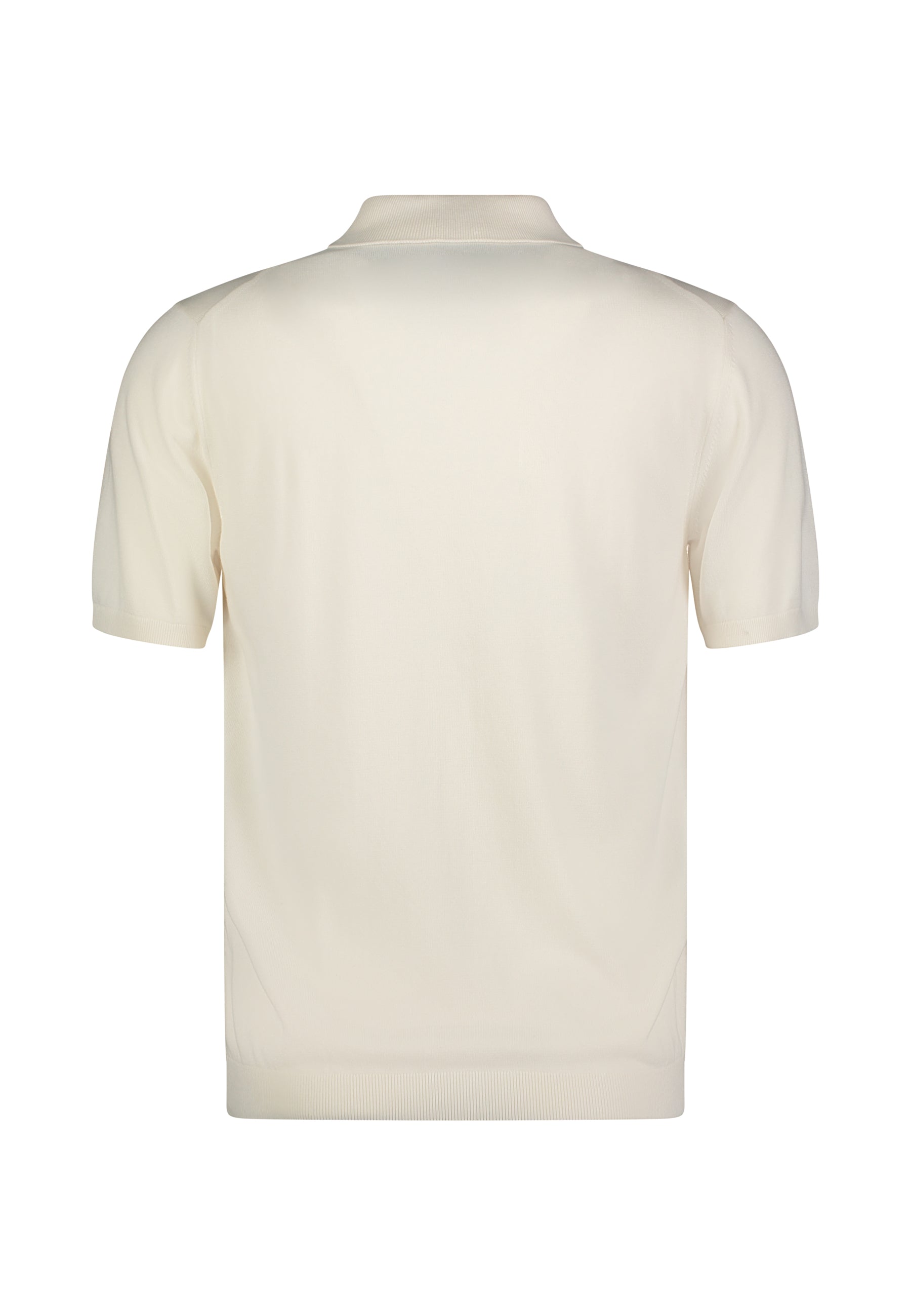 Roy Robson, Off White Knitted Polo Shirt