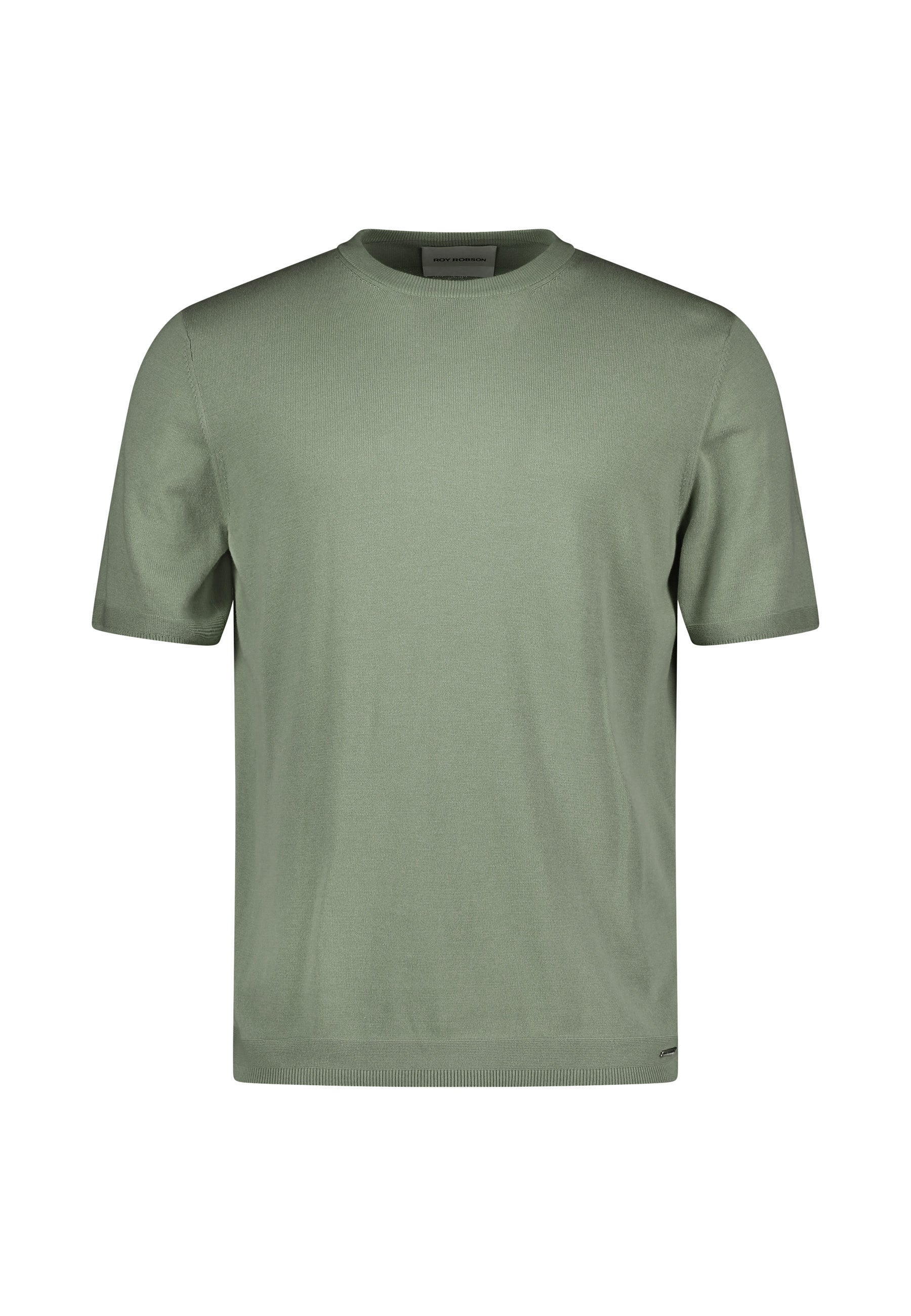 Roy Robson,T-shirt with ribbed cuffs