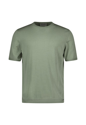 Roy Robson,T-shirt with ribbed cuffs