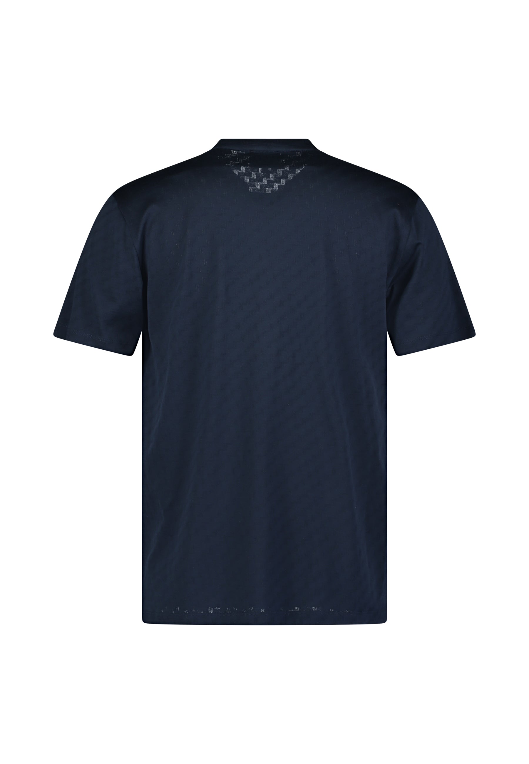 Roy Robson, Jersey Cotton Navy T-Shirt With Pattern