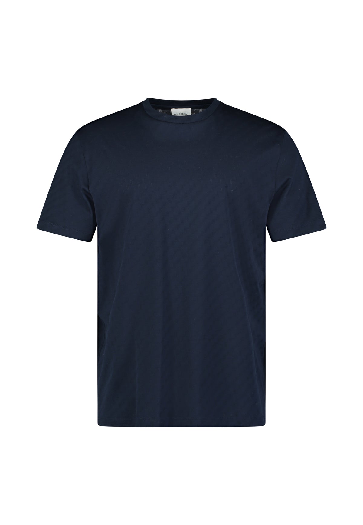 Roy Robson, Jersey Cotton Navy T-Shirt With Pattern