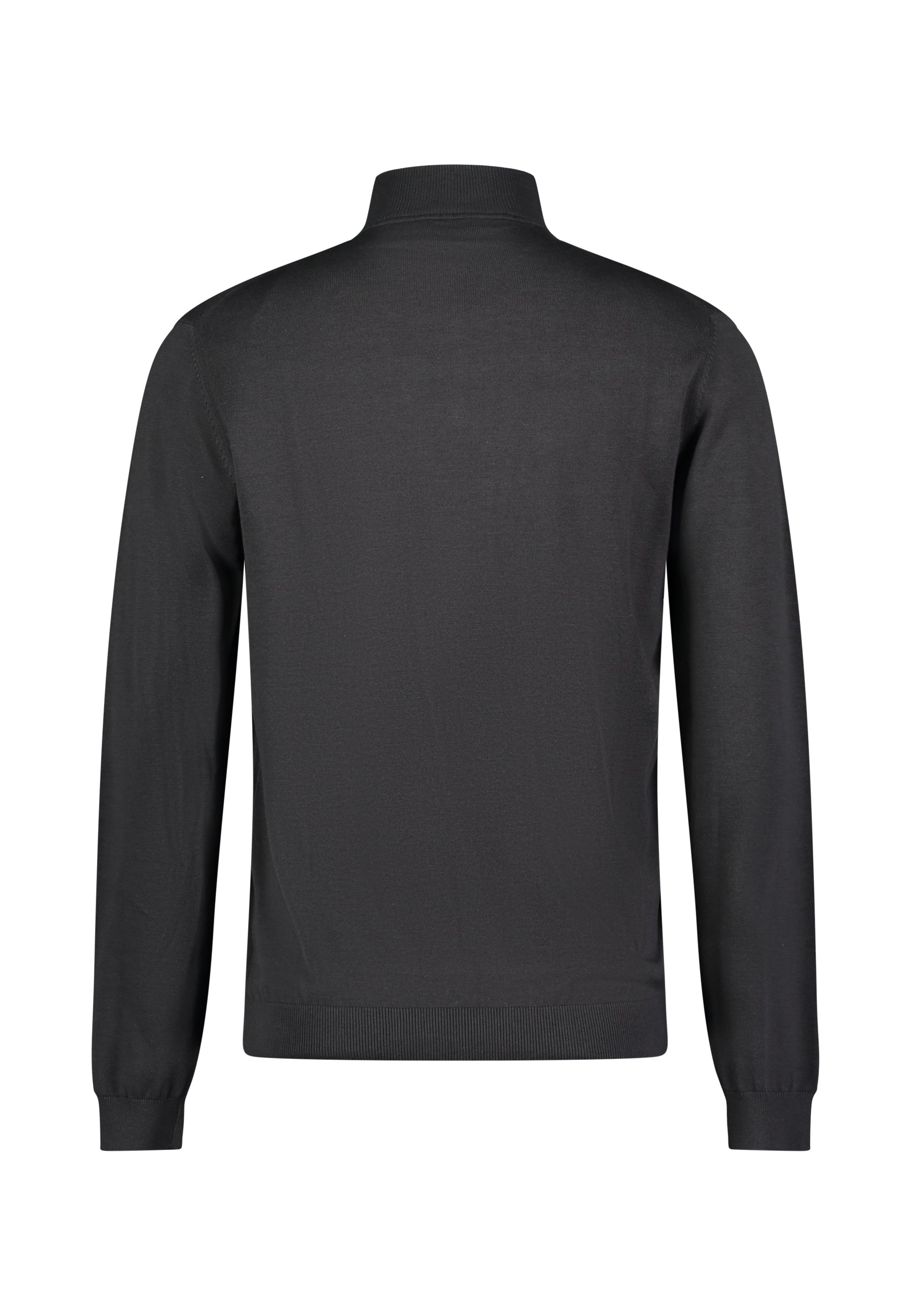 Roy Robson, Half-Zip Knitted Dark Grey Sweater