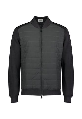Roy Robson, Hybrid Knit  Dark Grey Jacket