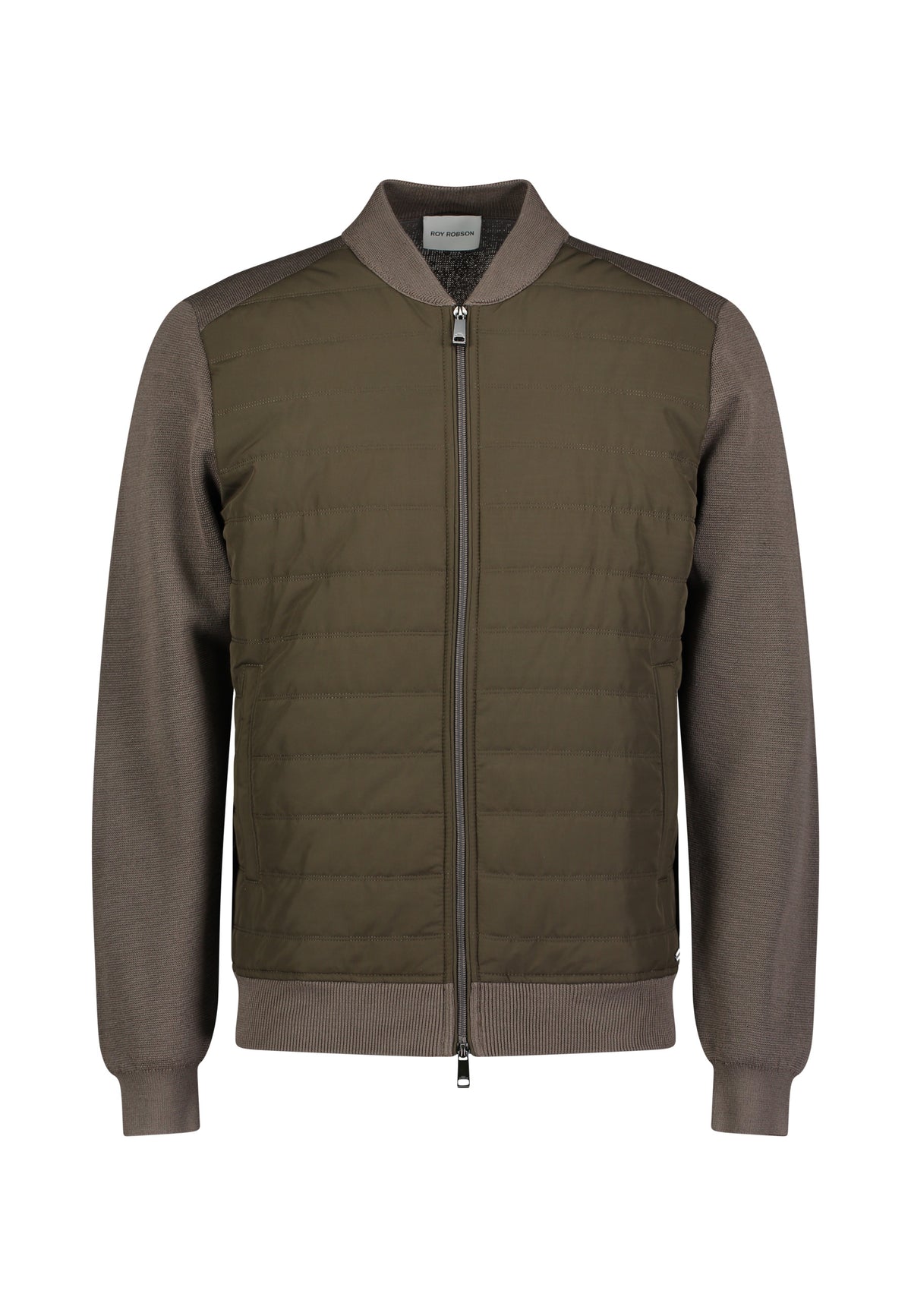 Roy Robson, Hybrid Knit Brown  Jacket