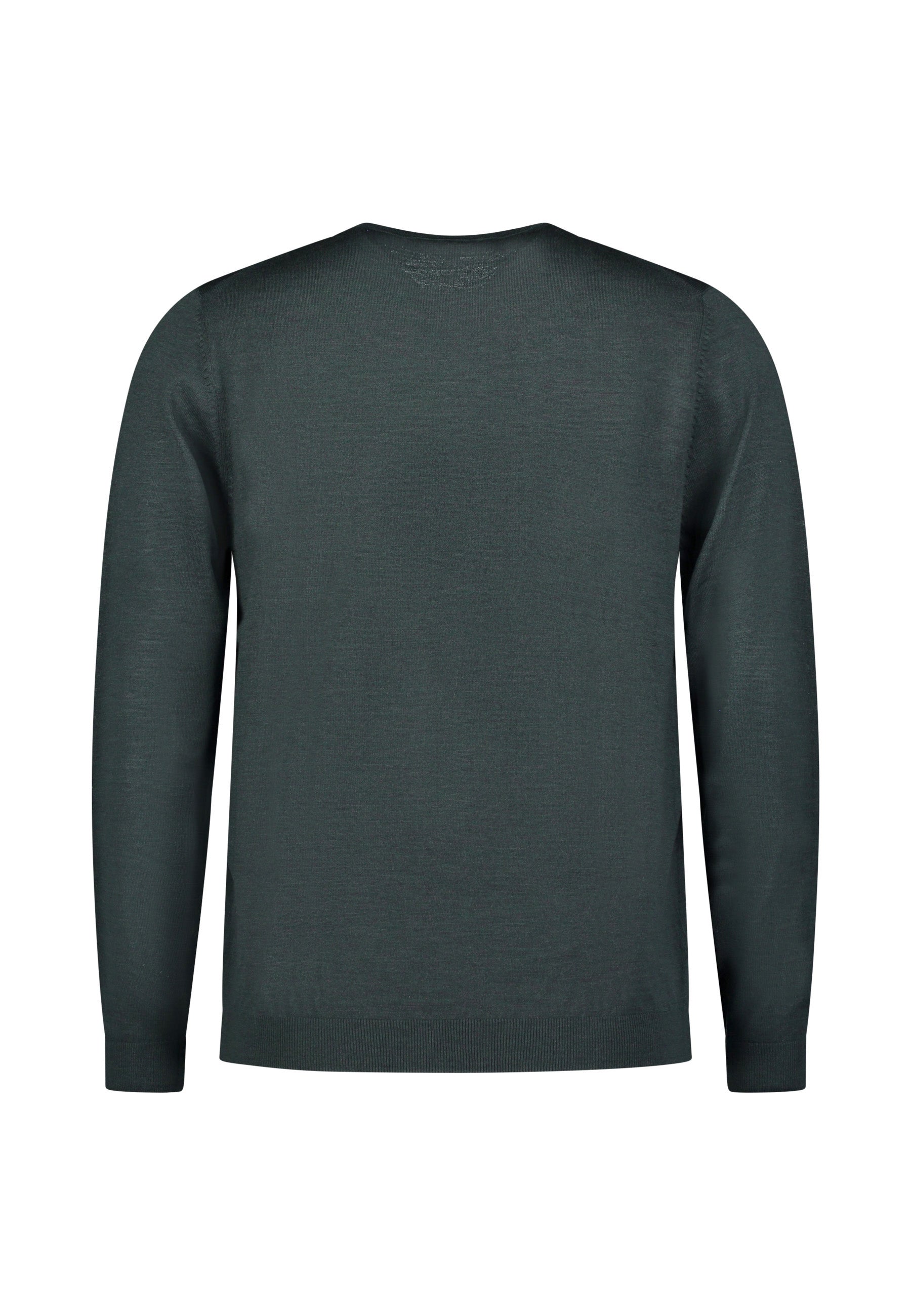 Roy Robson, Virgin Wool Dark Green Pullover