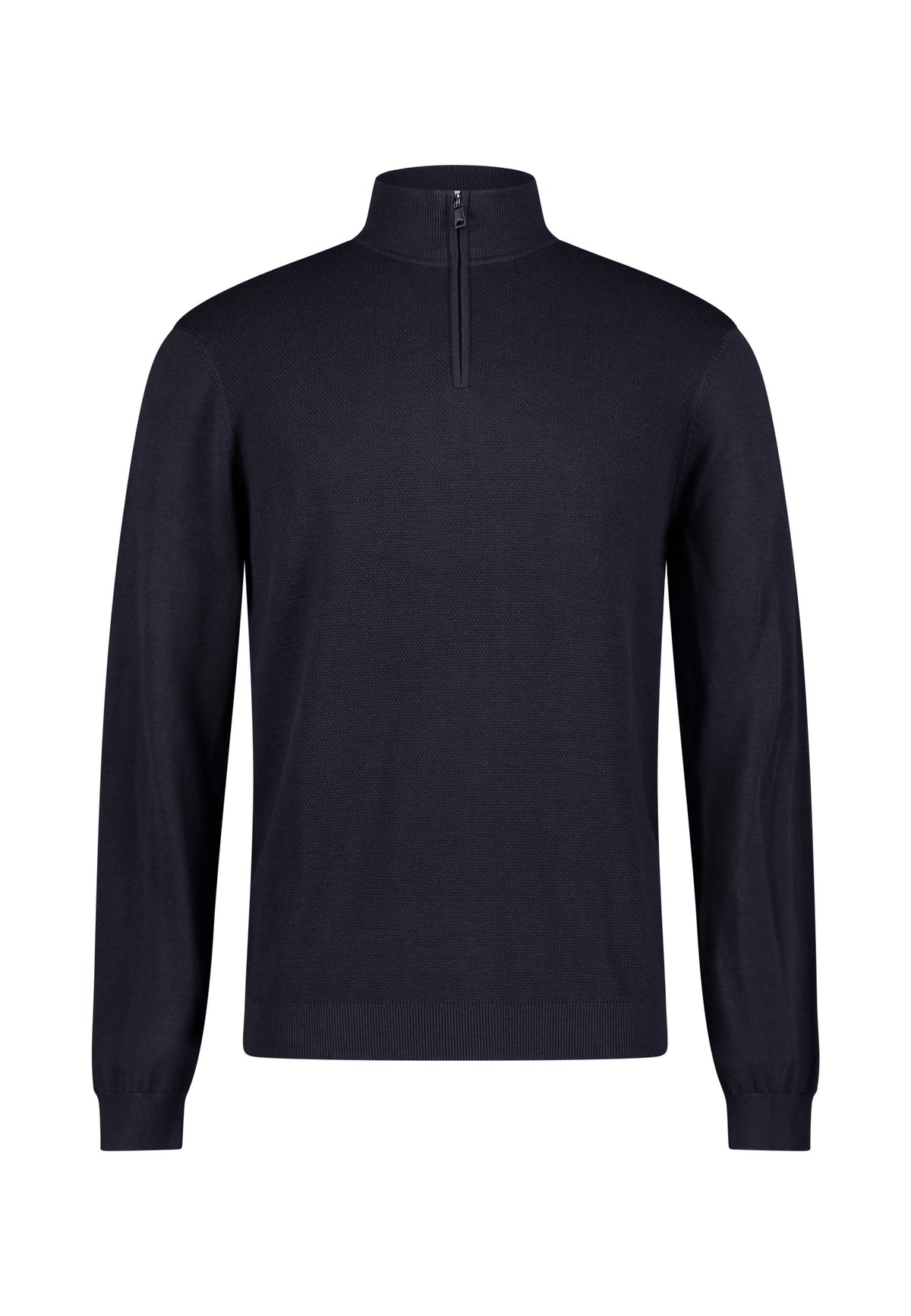 Roy Robson, Half-Zip Knitted Navy Sweater