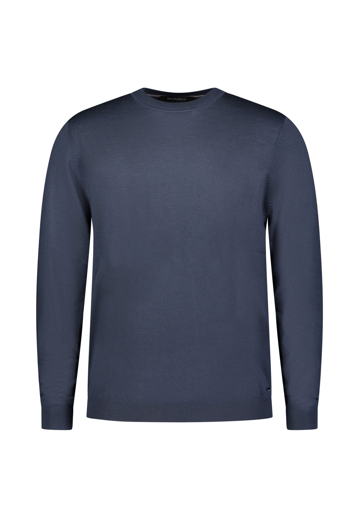 Roy Robson, Virgin Wool Dark Blue Pullover