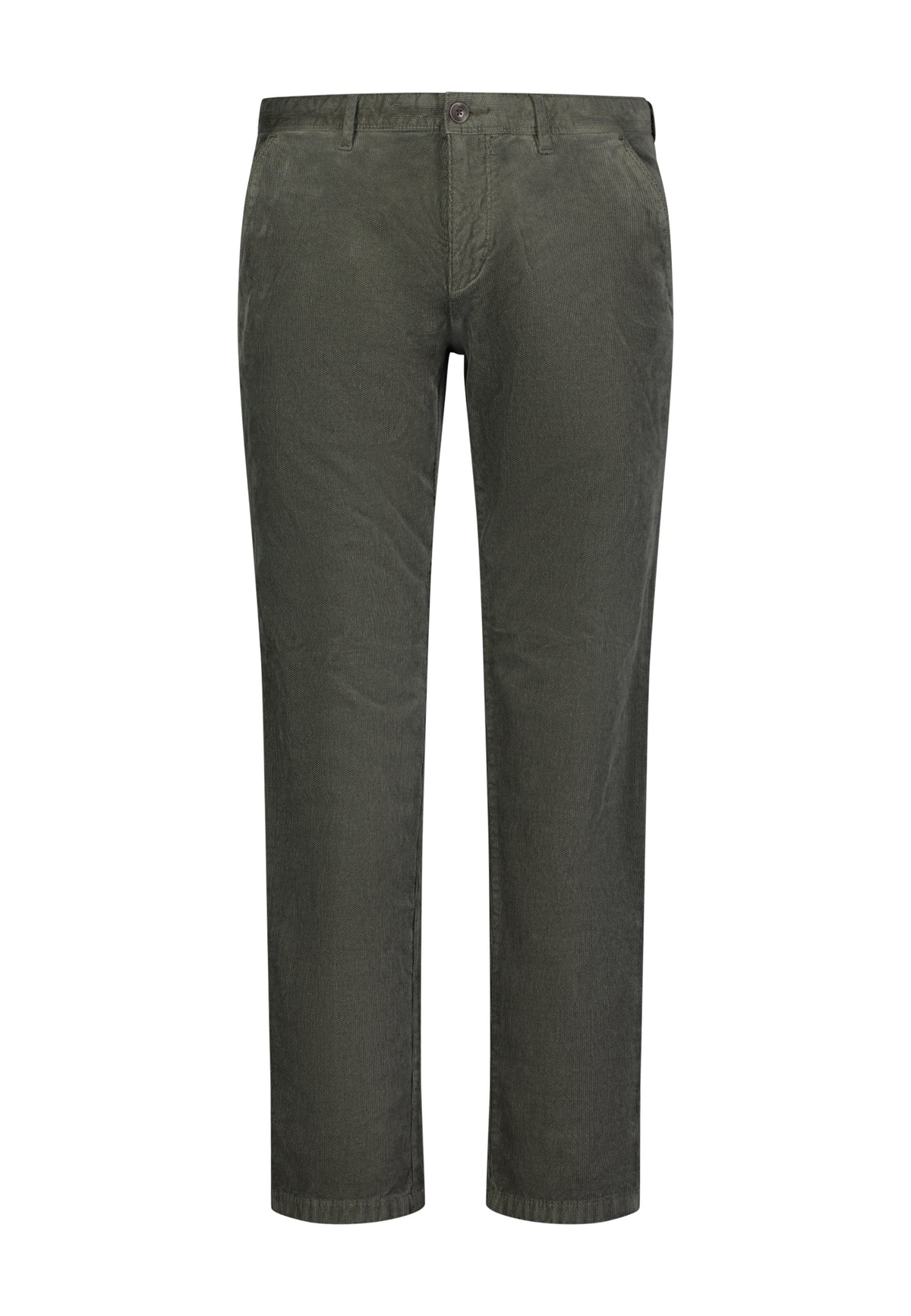 Roy Robson, Dark Green Velvet Stretch Chino
