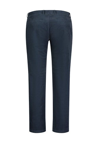 Roy Robson, Navy Velvet Stretch Chino