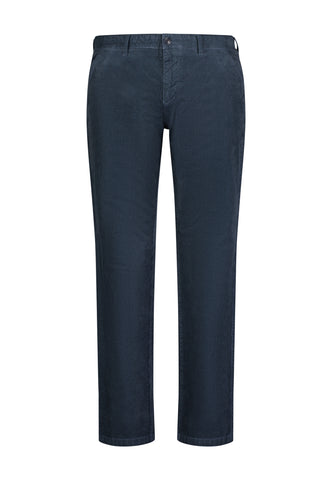 Roy Robson, Navy Velvet Stretch Chino
