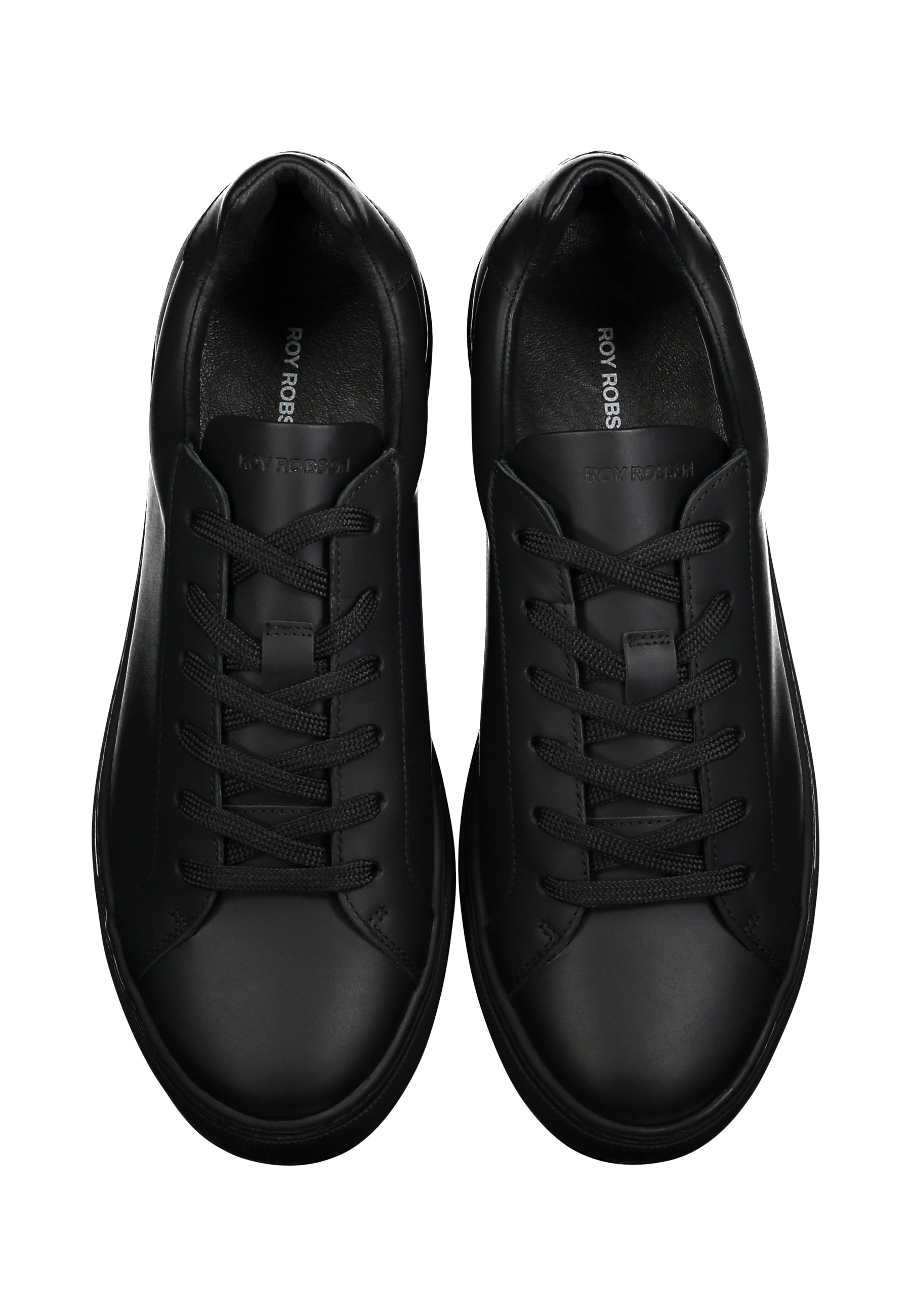 Roy Robson, Black Leather Sneakers