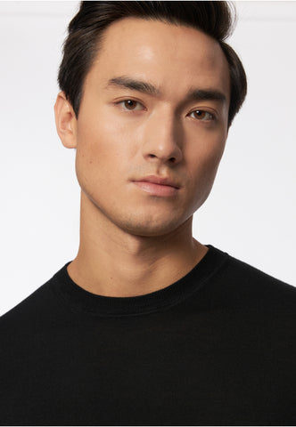 Roy Robson, Fine Knit Black Sweater