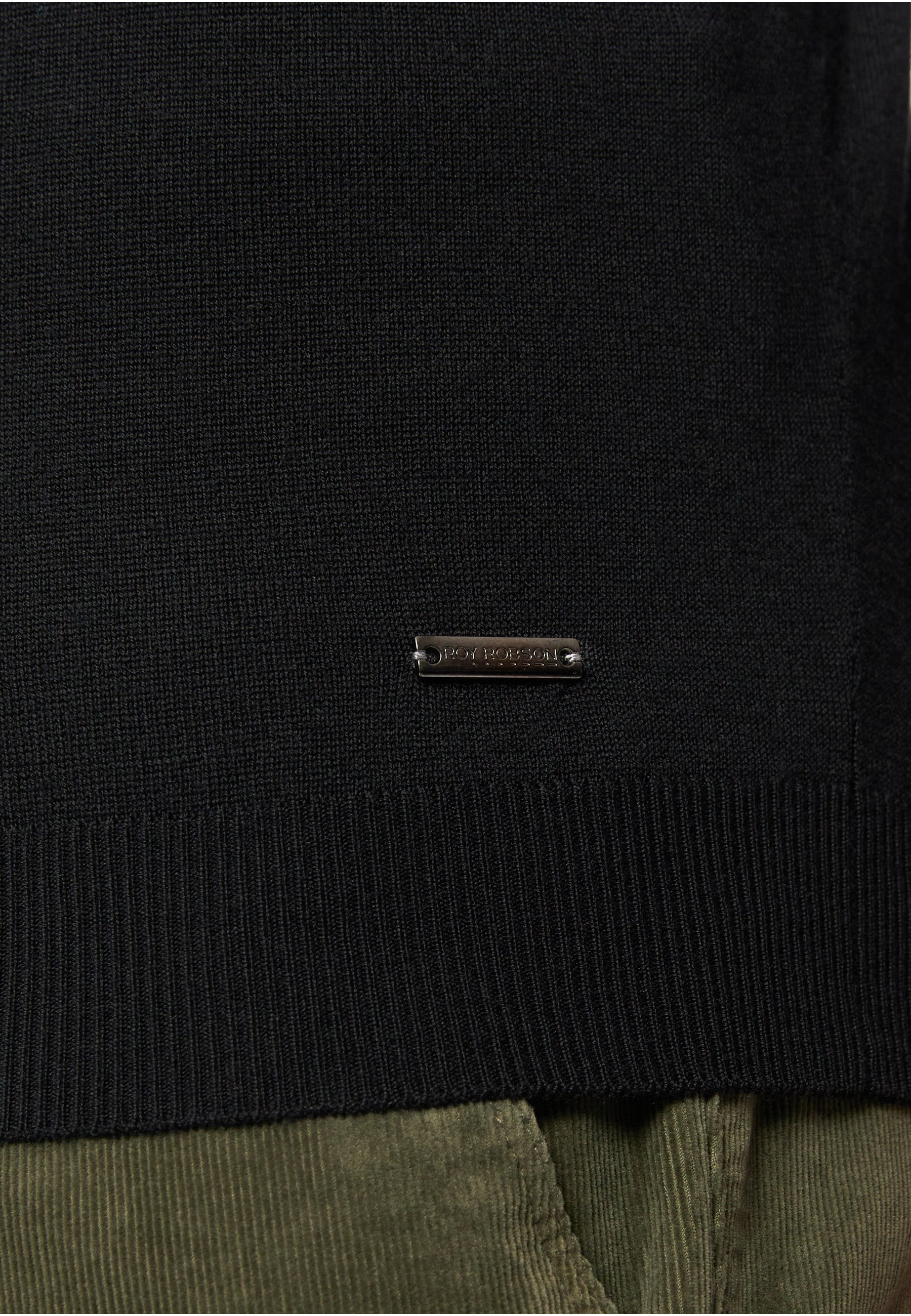 Roy Robson, Fine Knit Black Sweater