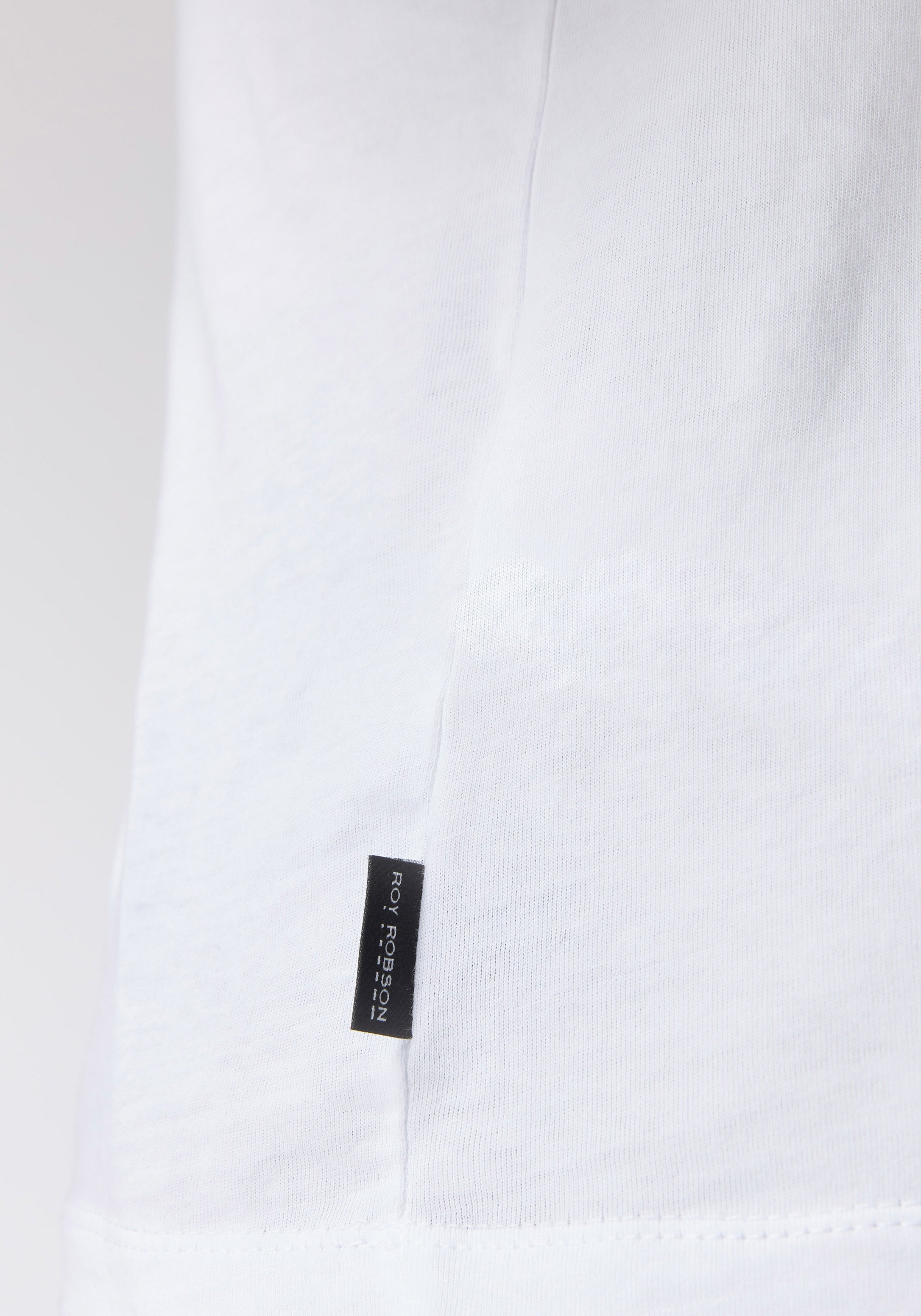 Roy Robson, White Basic T-Shirt