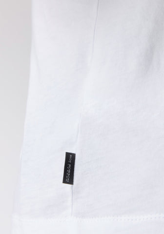 Roy Robson, White Basic T-Shirt