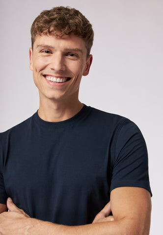 Roy Robson, Navy  Basic T-Shirt