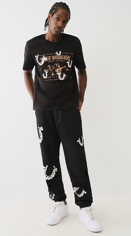 True Religion, Puff Print Horse Shoe Tee