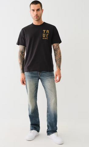 True Religion,Western Flocked Tee