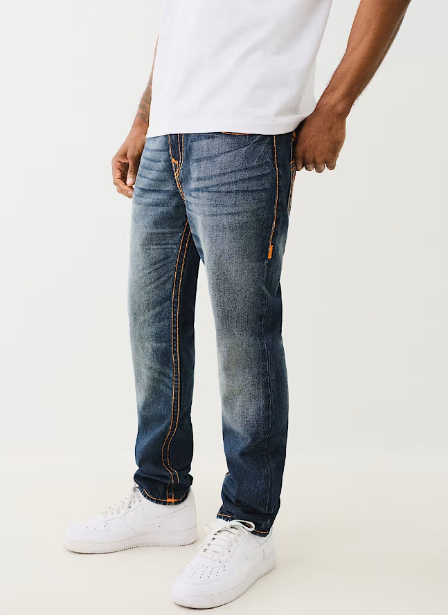 True Religion, Rocco Pick Stitch Skinny Jeans