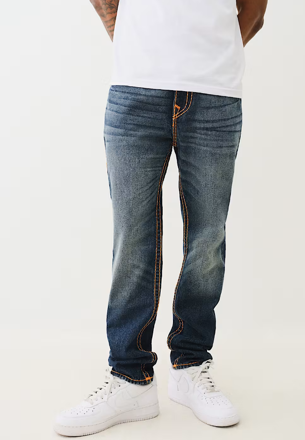 True Religion, Rocco Pick Stitch Skinny Jeans