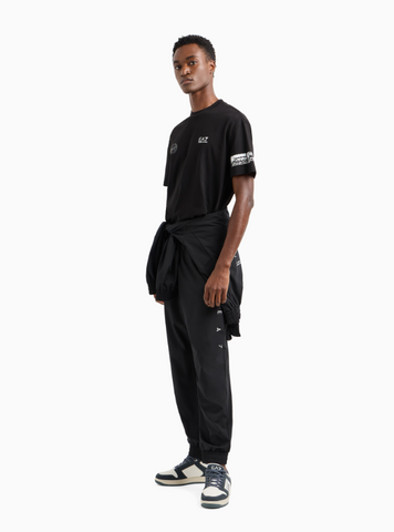 Emporio Armani, Graphic Series cotton-jersey crew-neck T-shirt