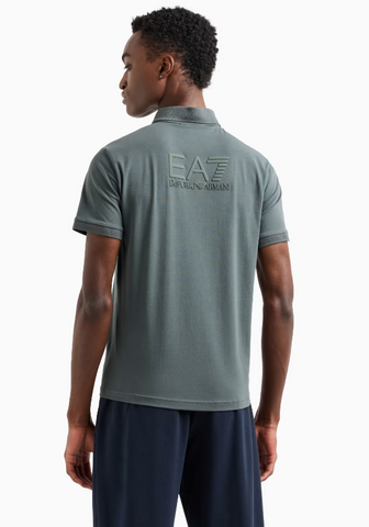 Emporio Armani, Visibility Stretch Cotton-Jersey Polo Shirt