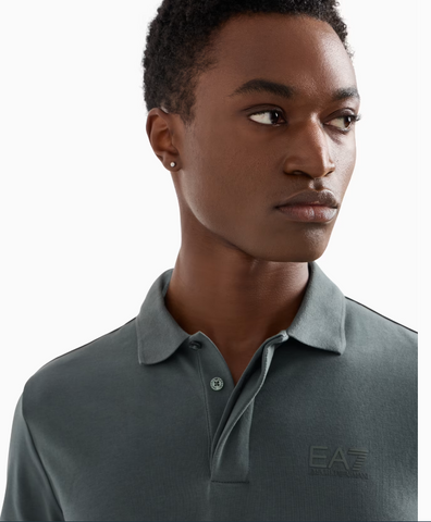 Emporio Armani, Visibility Stretch Cotton-Jersey Polo Shirt
