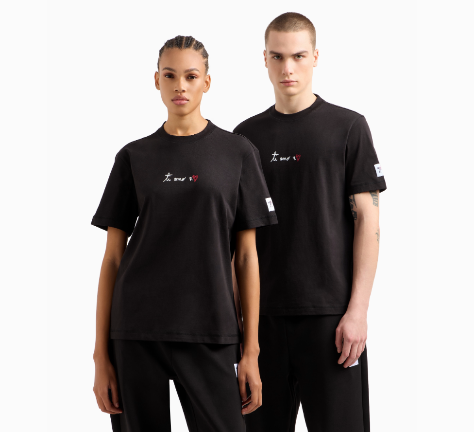 Emporio Armani, Regular Fit  Black T-Shirt