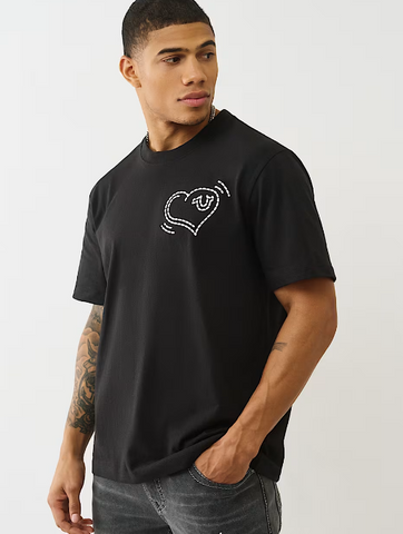 True Religion, Puff Print Cat Tee