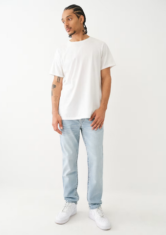 True Religion, Geno Super T Slim Light Blue Wash Jeans
