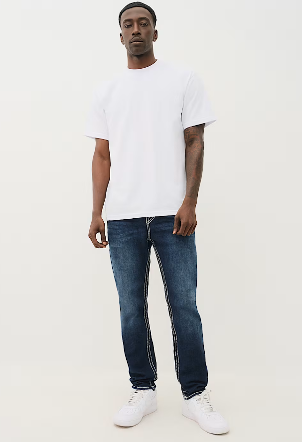 True Religion, Rocco Super Skinny Damon Dark Wash jeans