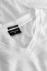 Strellson, Colin V-Neck  White T-Shirt