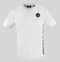 Load image into Gallery viewer, Plein Sport, White T-Shirt With Unique Side Insignia
