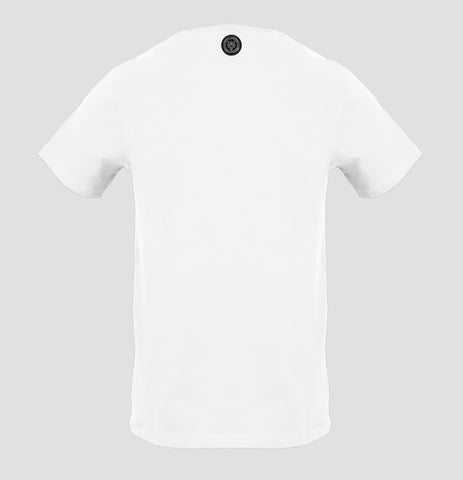 Plein Sport, White T-Shirt With A Tiger Scratch