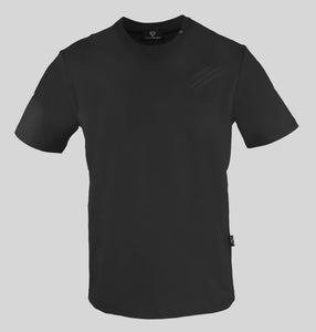 Plein Sport, Black T-Shirt With A Tiger Scratch