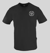 Load image into Gallery viewer, Plein Sport, Basic Black T-Shirt With A Small Tiger Logo
