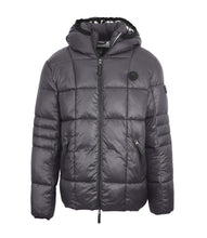 Load image into Gallery viewer, Plein Sport, Grey Quilted  Jacket With 3G Black Emblem Logo
