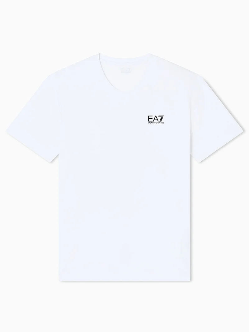Emporio Armani, Core Identity Stretch Cotton jersey White T-shirt