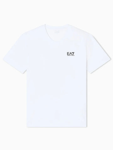 Emporio Armani, Core Identity Stretch Cotton jersey White T-shirt