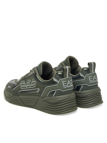 Emporio Armani, Ace Runner Special Olive  Sneakers