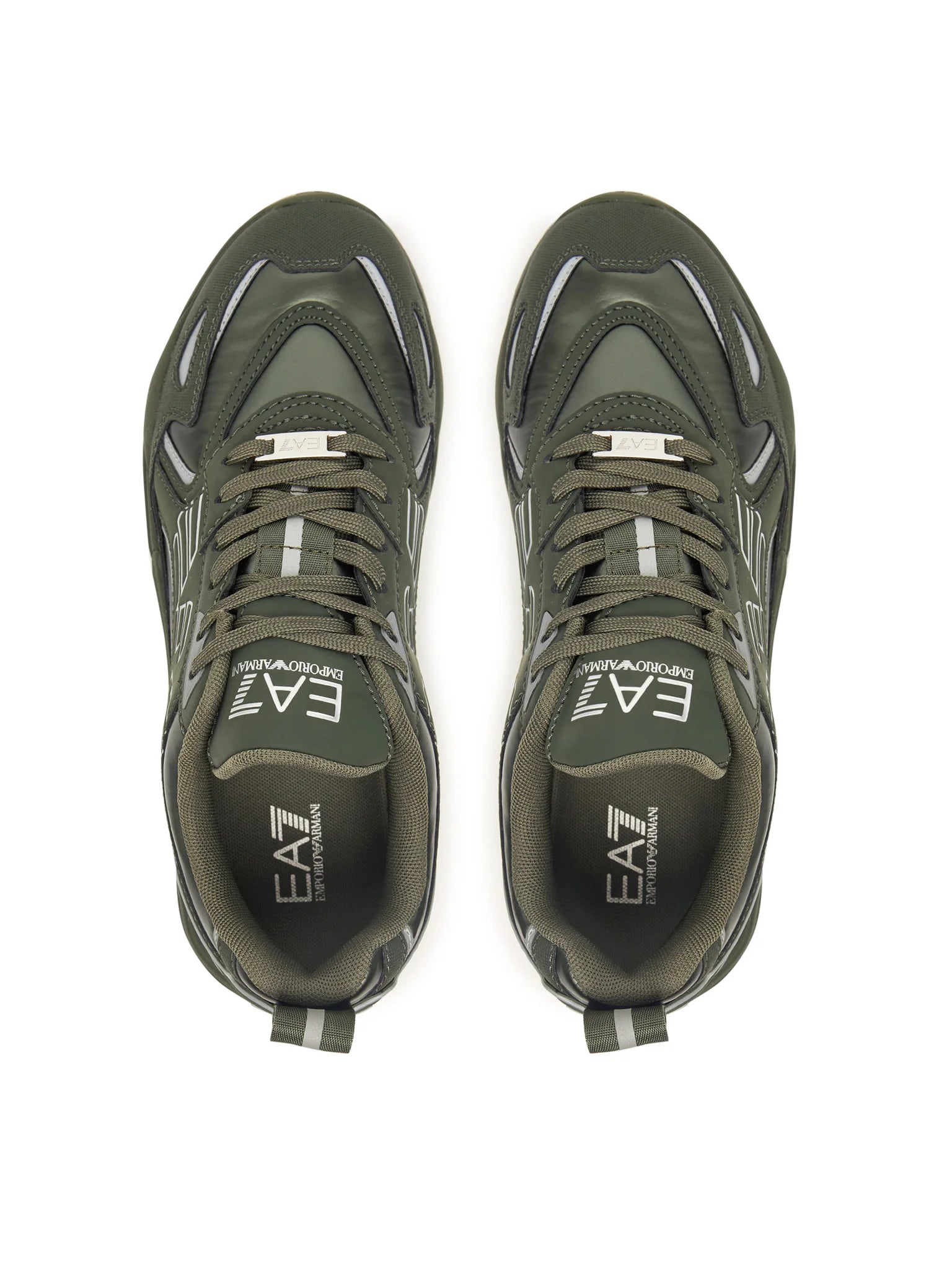 Emporio Armani, Ace Runner Special Olive  Sneakers