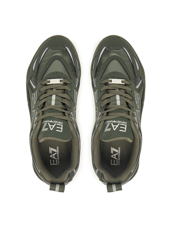 Emporio Armani, Ace Runner Special Olive  Sneakers