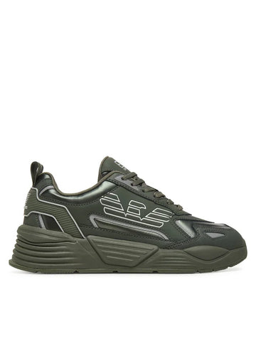 Emporio Armani, Ace Runner Special Olive  Sneakers
